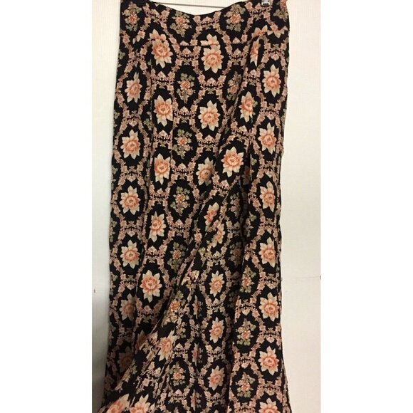 Flynn Skye Black Floral Rara Maxi Skirt M NWOT - Picture 7 of 14